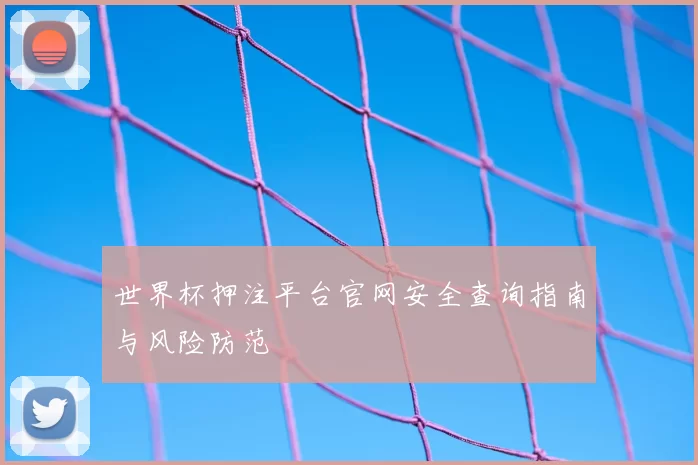 世界杯押注平台官网安全查询指南与风险防范