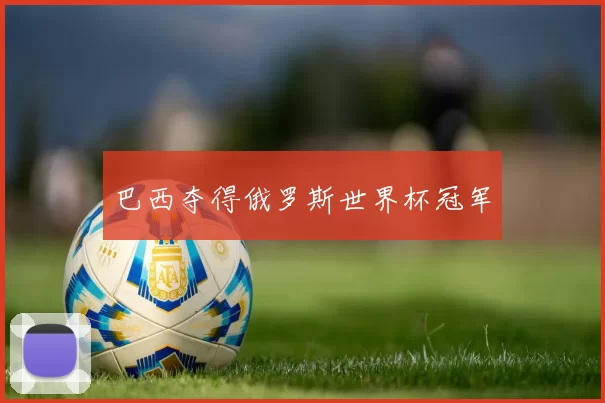 巴西夺得俄罗斯世界杯冠军